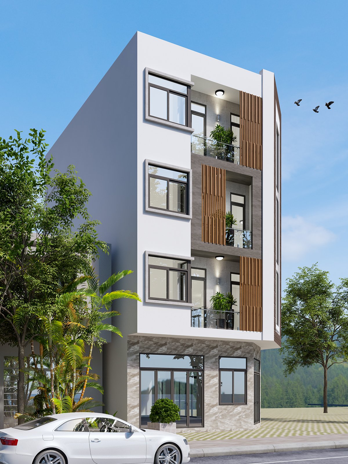 Nhà phố liền kề quận Tân Phú