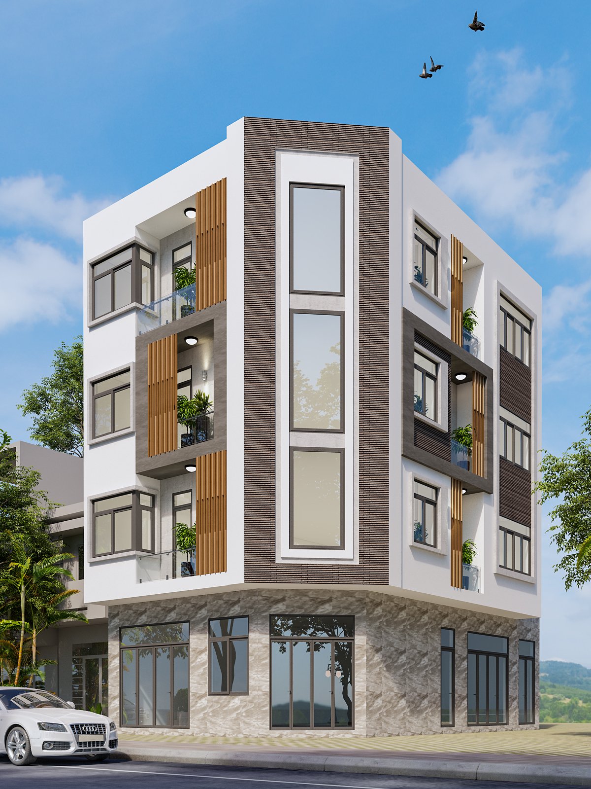 Nhà phố liền kề quận Tân Phú