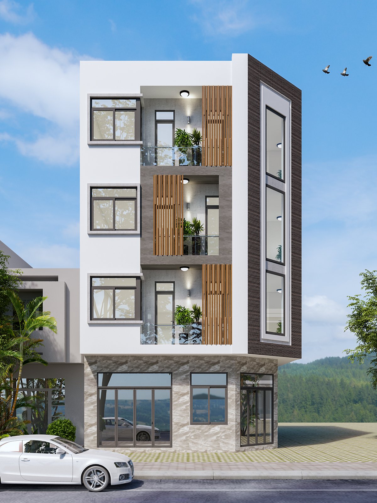 Nhà phố liền kề quận Tân Phú