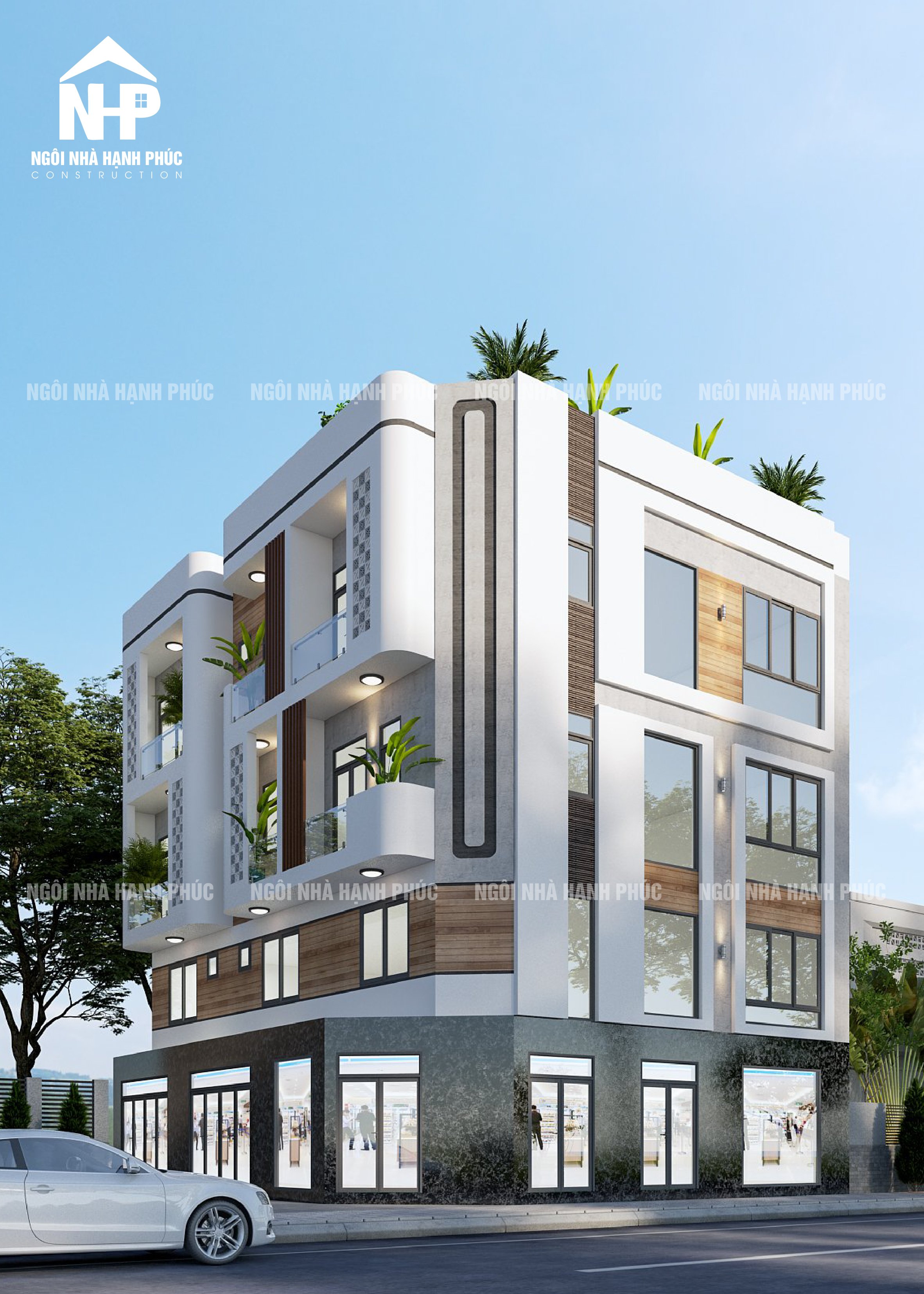 Căn Hộ dịch vụ quận Tân Phú 2 mặt tiền
