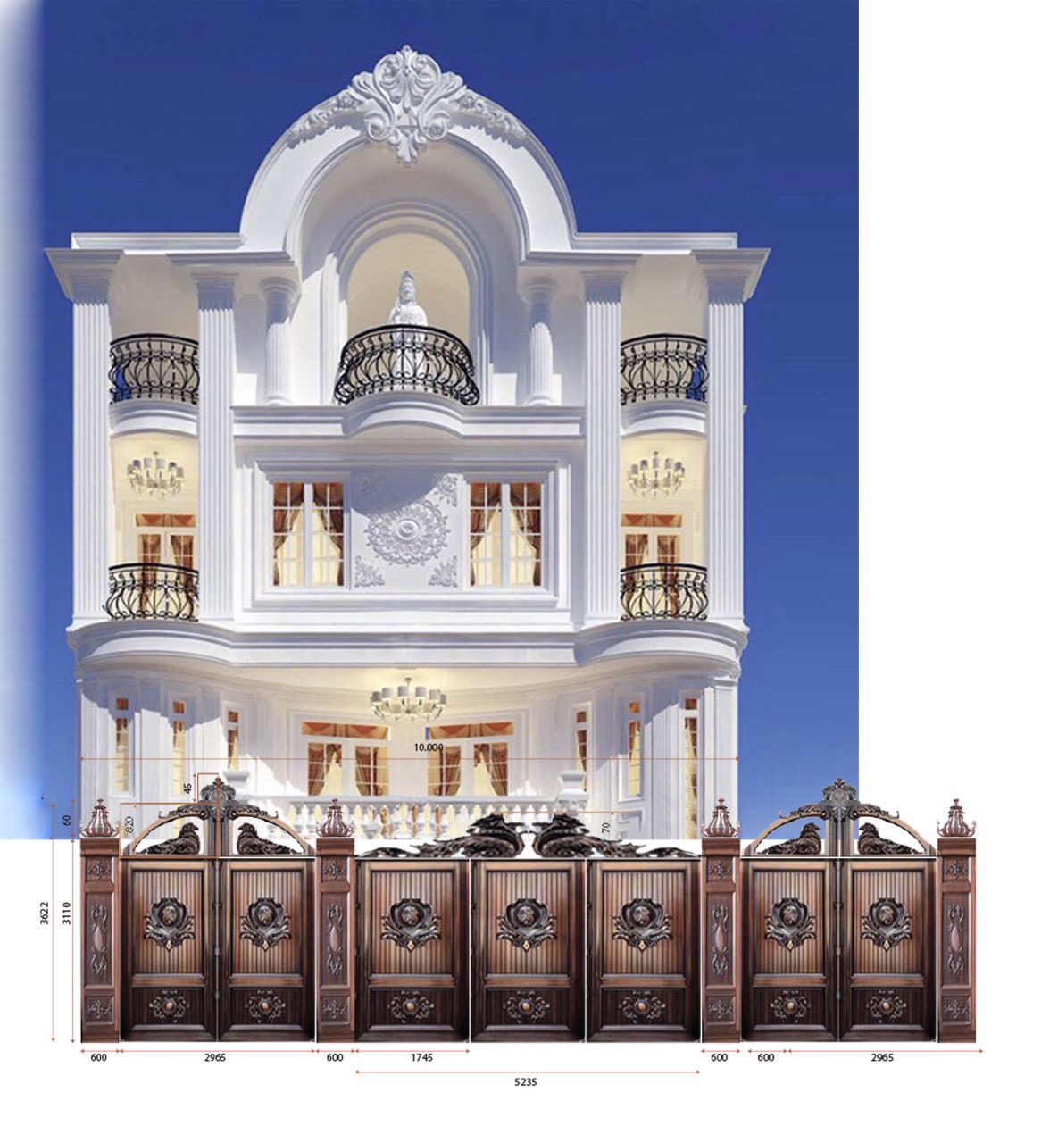 BIỆT THỰ TÂN CỔ ĐIỂN TP.HCM