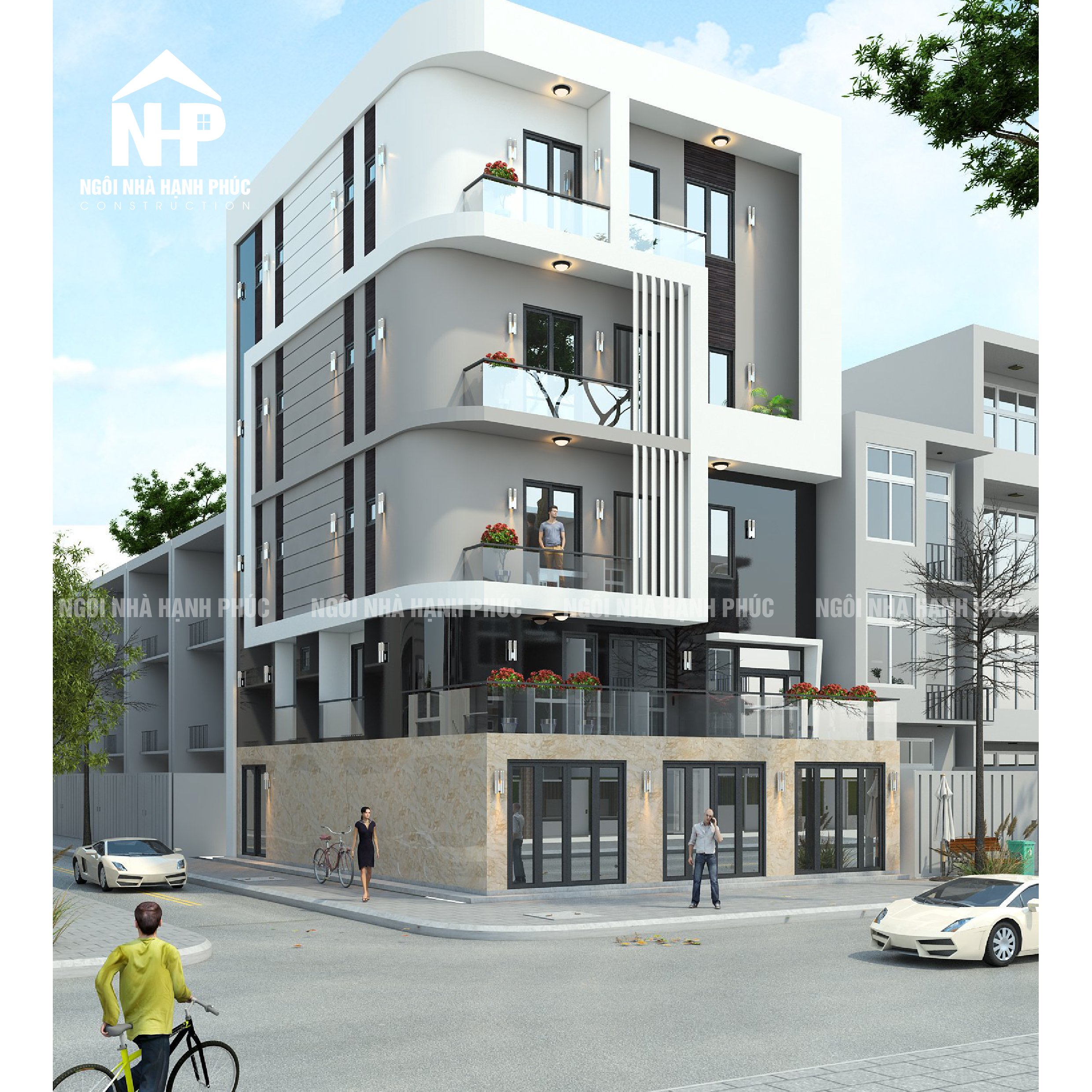 CĂN HỘ DỊCH VỤ 11X18, CAO CẤP
