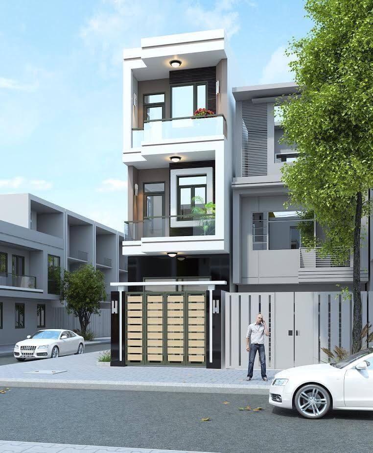 NHÀ PHÓ 2 MẶT TIỀN 4X11.5