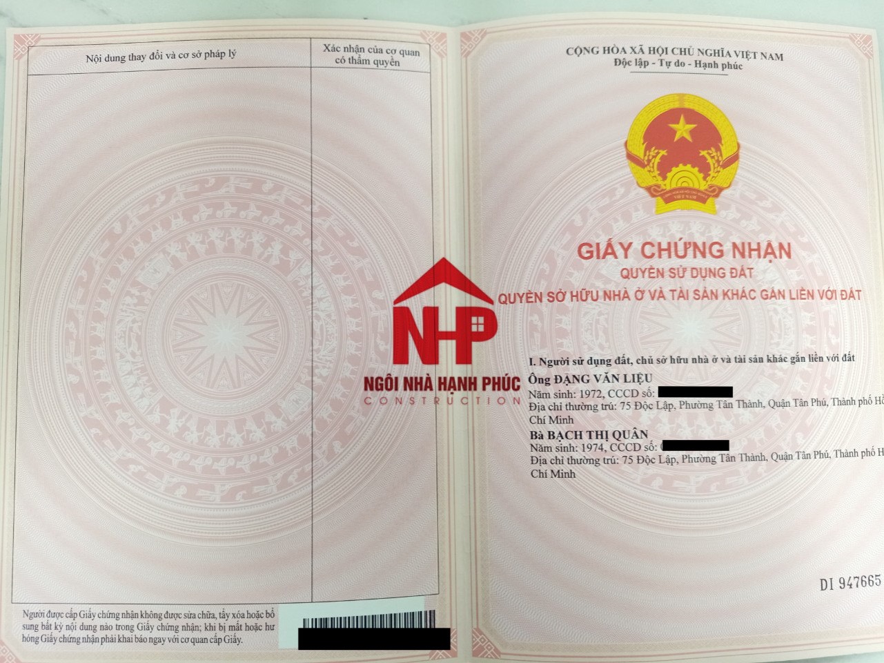 Sổ về trao tay 🔆 12.12