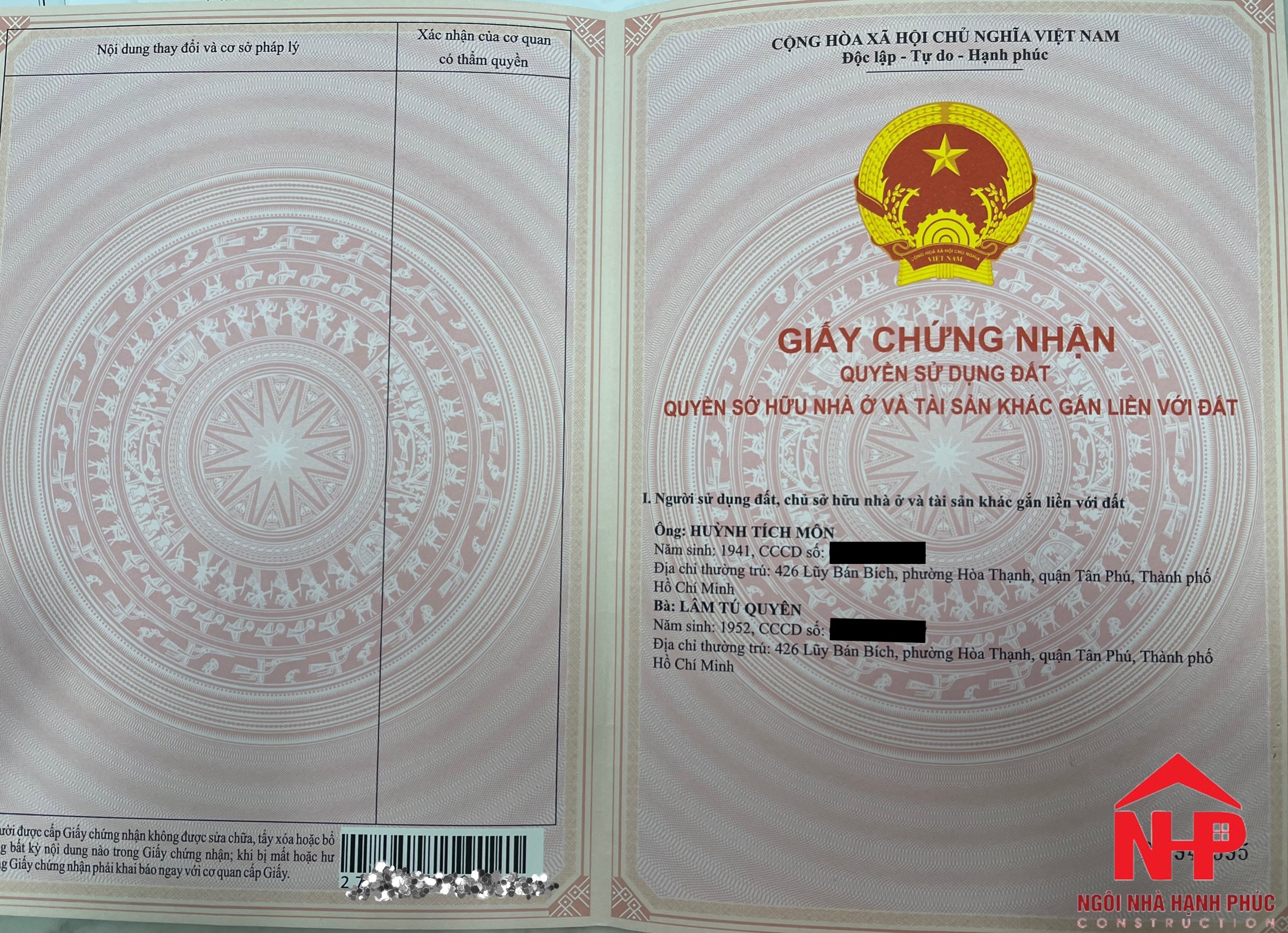 Sổ về trao tay 🔆 12.12