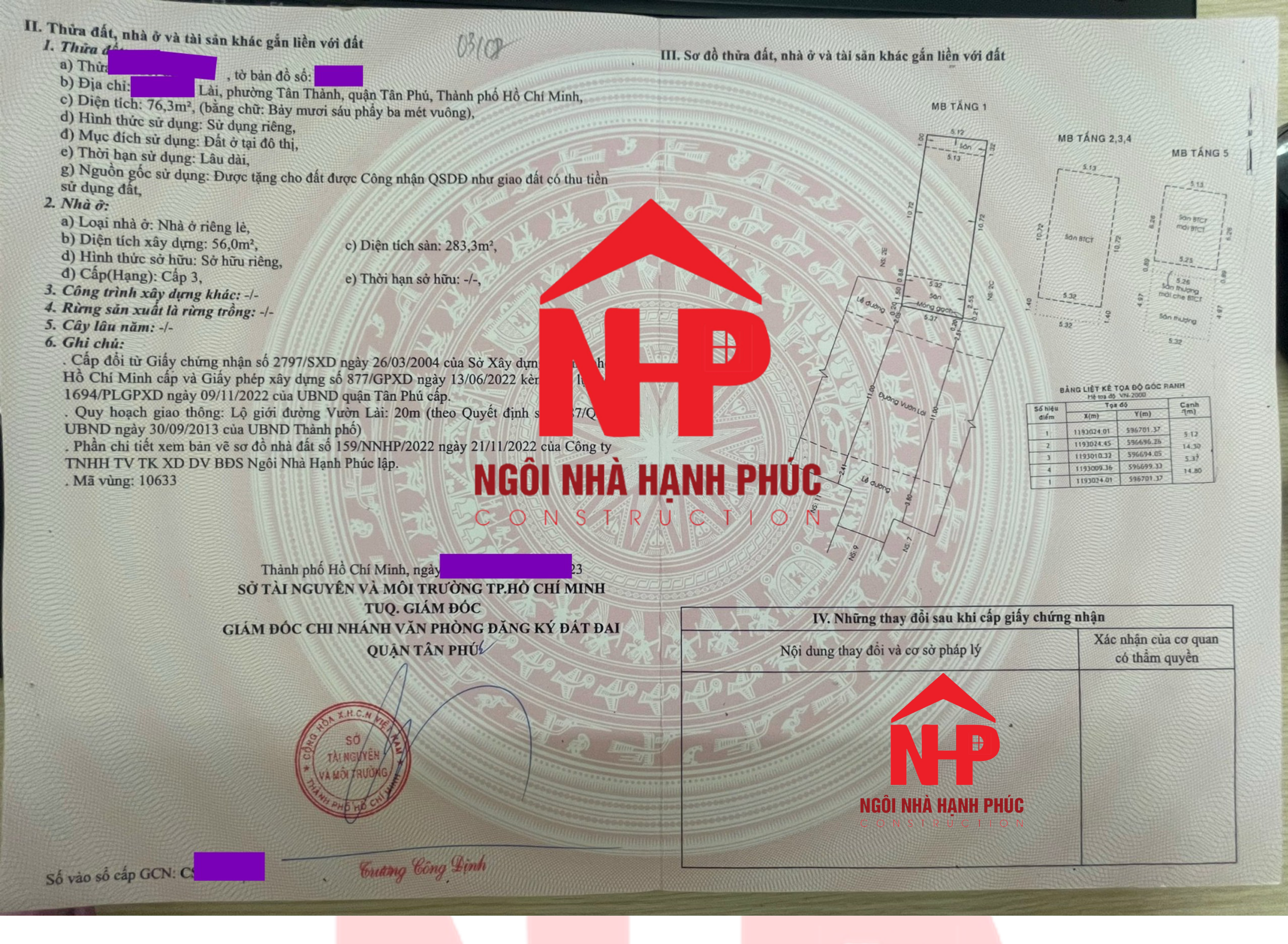 TRẢ SỔ KHÁCH HÀNG 2/2023