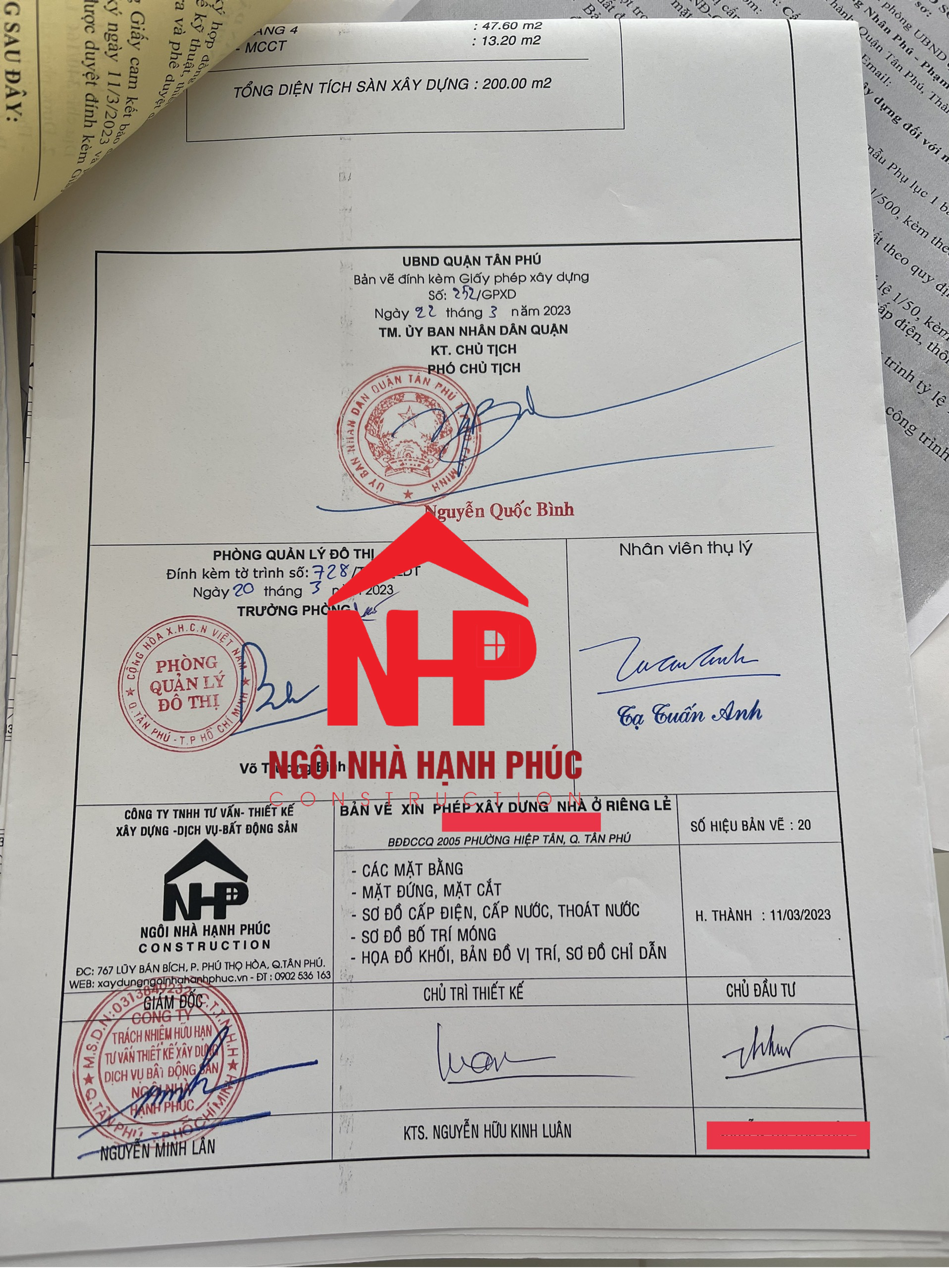 GIẤY PHÉP XÂY DỰNG GỬI KHÁCH HÀNG(3/2023)