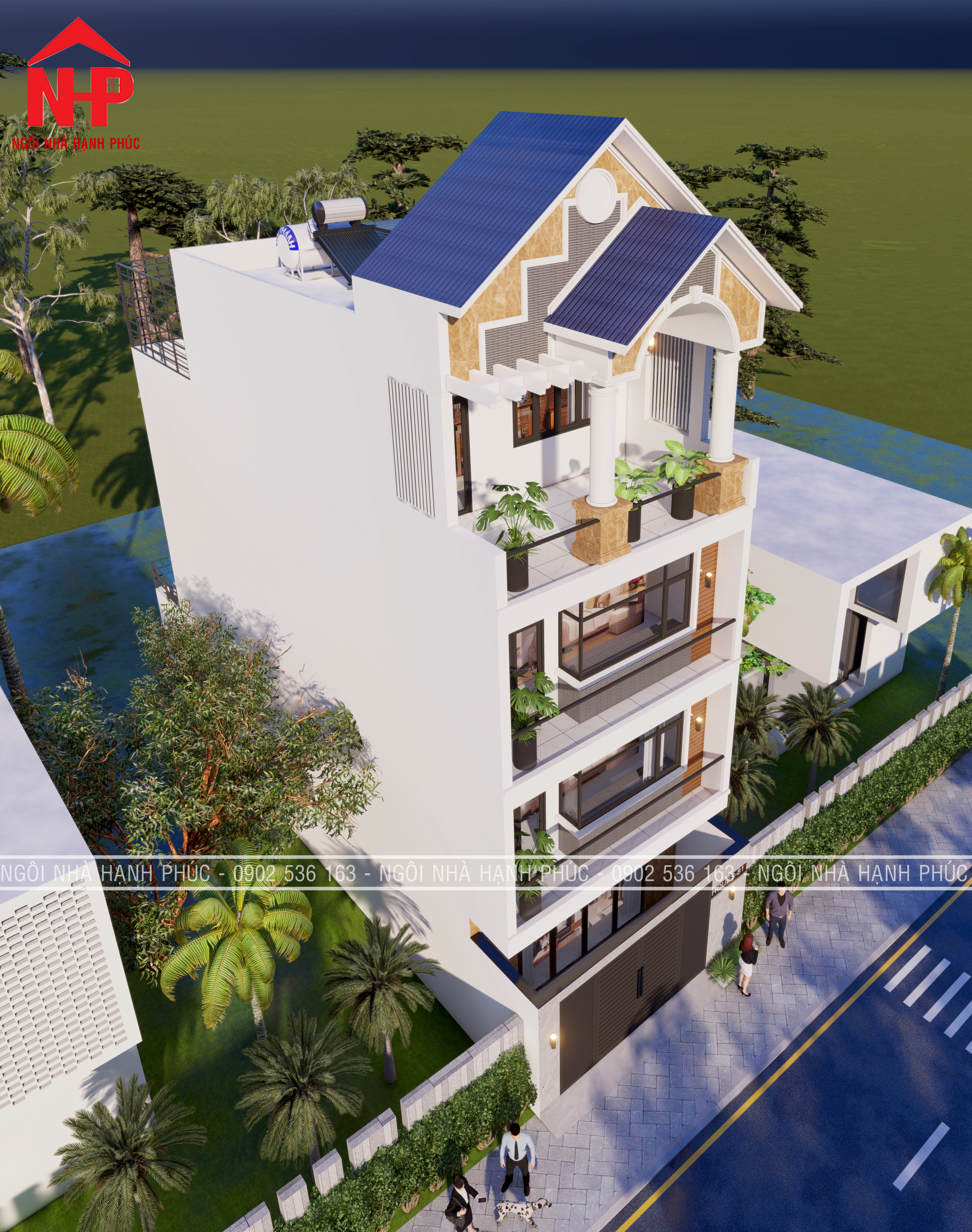 THIẾT KẾ NHÀ PHỐ TẠI ĐỖ BÍ-TÂN PHÚ