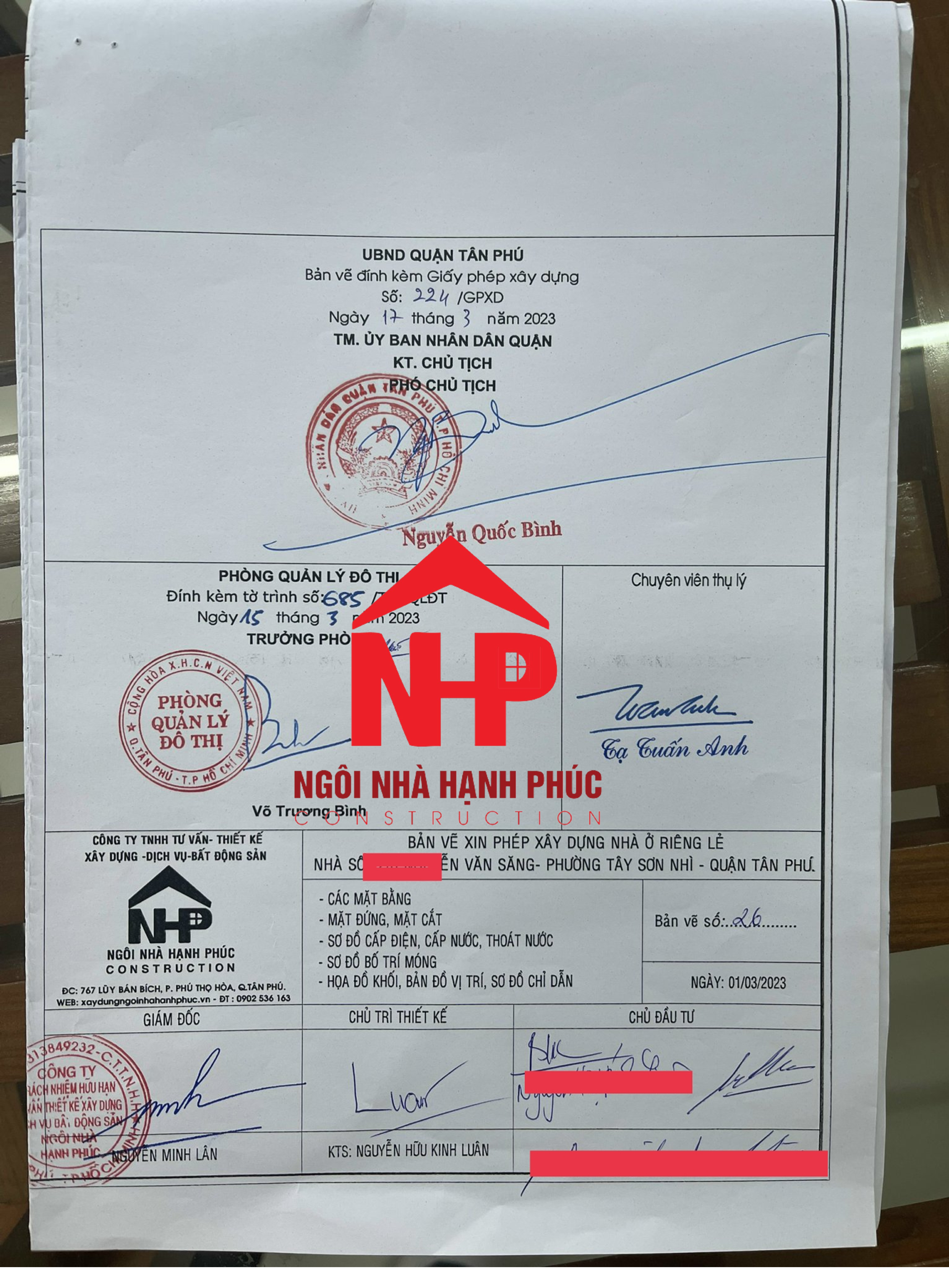 GIẤY PHÉP XÂY DỰNG GỬI KHÁCH HÀNG(3/2023)
