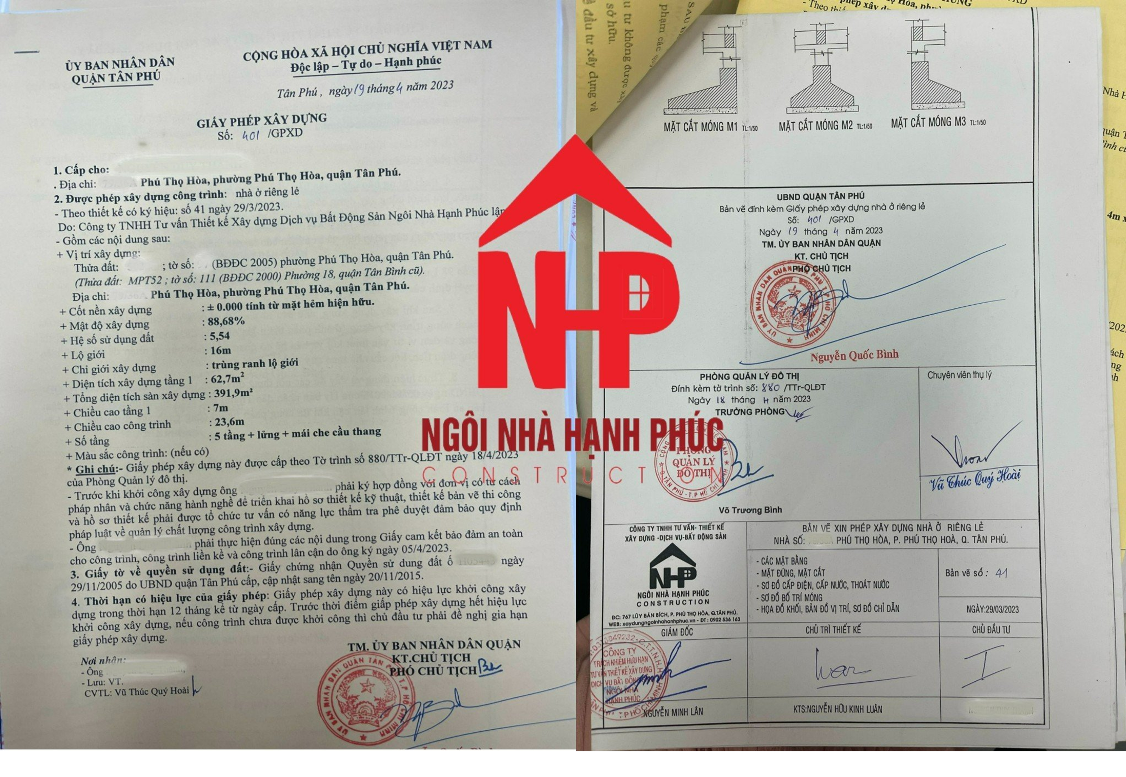 GIẤY PHÉP XÂY DỰNG GỬI KHÁCH HÀNG 4/2023